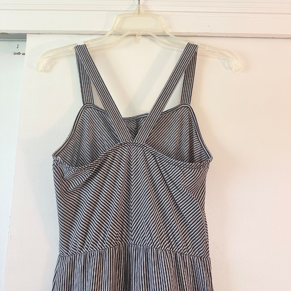 Navy Striped Jumpsuit - Picture 4 of 7